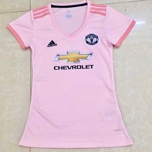 2018/19 Manchester United Pink Women Away jersey